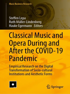 cover image of Classical Music and Opera During and After the COVID-19 Pandemic